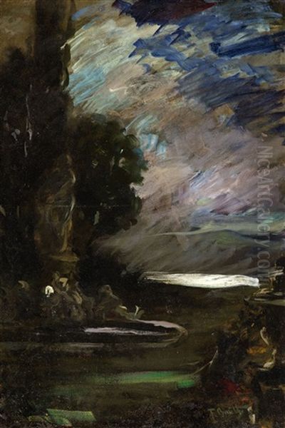 The Old Fountain At Anacapri - view 1