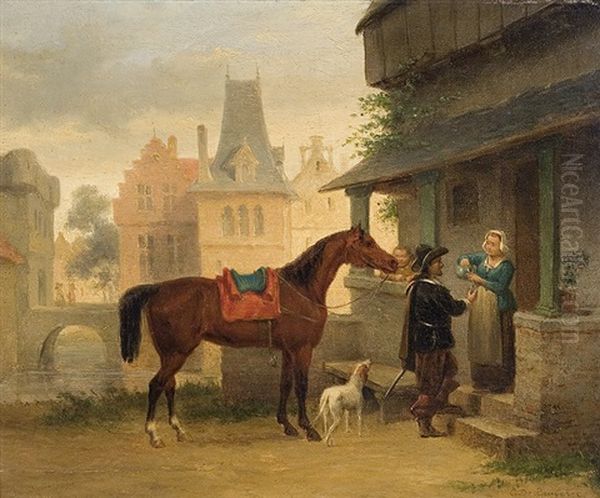 Refreshment After The Ride - view 1