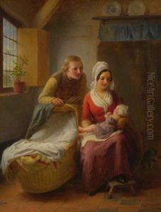 The First Born by Francois Antoine de Bruycker