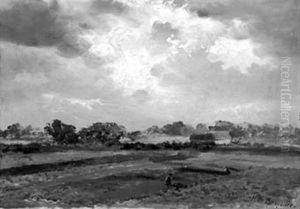 Norddeutsche Landschaft by Hermann De Bruycker