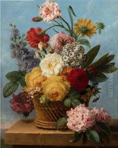 Still Life With Flowers by Elise Bruyere