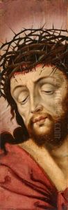 Christ With The Crown Of Thorns by Bartholomaeus Bruyn the Elder