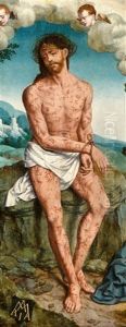 Christus Als Schmerzensmann by Bartholomaeus Bruyn the Elder