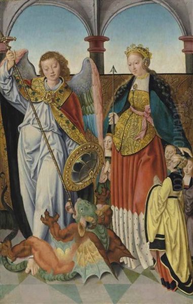 Saints Michael And Ursula - view 1