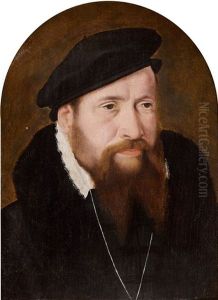 Portrait D'homme Au Beret