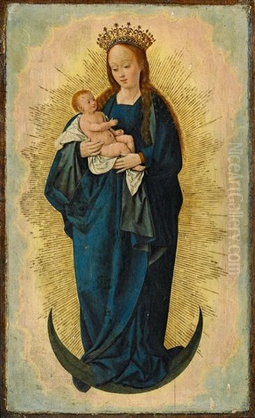 Madonnentafel Eines Hausaltarchens - view 1