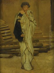 The Roman Architect by Sir Lawrence Alma-Tadema