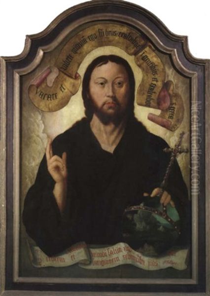 Christus Als Salvator Mundi - view 1