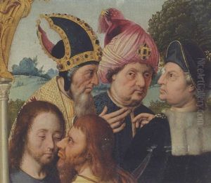 The Betrayal Of Christ by Bartholomaeus Bruyn the Elder
