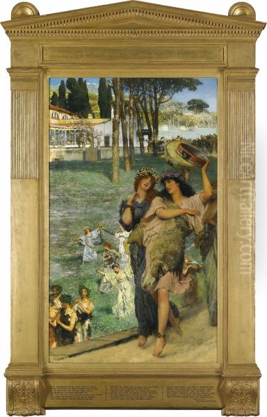 A Spring Festival (on The Road To The Temple Of Ceres) - view 1