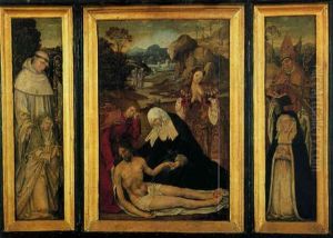La Deploration Du Christ Mort by Bartholomaeus (Barthel) Bruyn the Younger