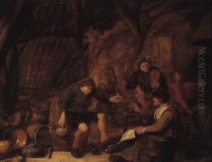 Peasants Carousing In A Tavern Peasants Carousing In A Tavern