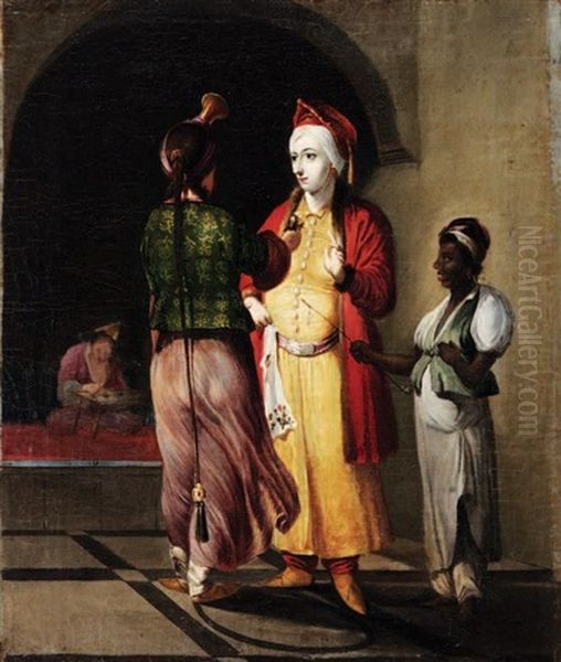 Ottomans In Palace - view 1