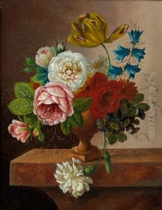 Blumenstillleben by Johannes Cornelis de Bruyn