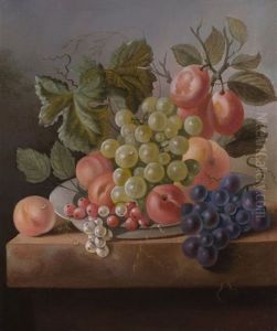 Fruchtestilleben by Johannes Cornelis de Bruyn