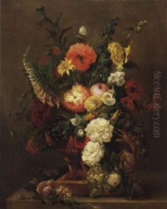 Still Life With Urn Of Flowers