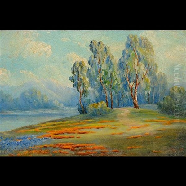Landscape With Poppies - view 1