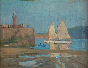 The Lighthouse, St Ives by Charles David Jones Bryant
