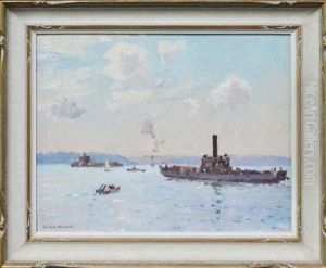 Koondooloo, Sydney Harbour by Charles David Jones Bryant