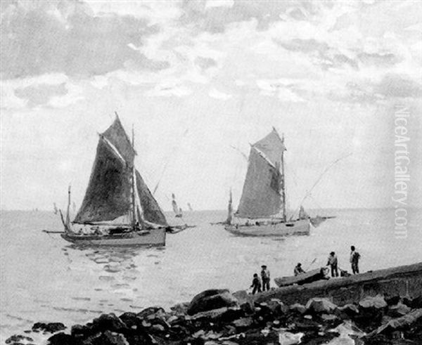 Fishing Boats, Concarneau - view 1