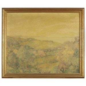 Landscape With Rolling Hills by Everett Lloyd Bryant