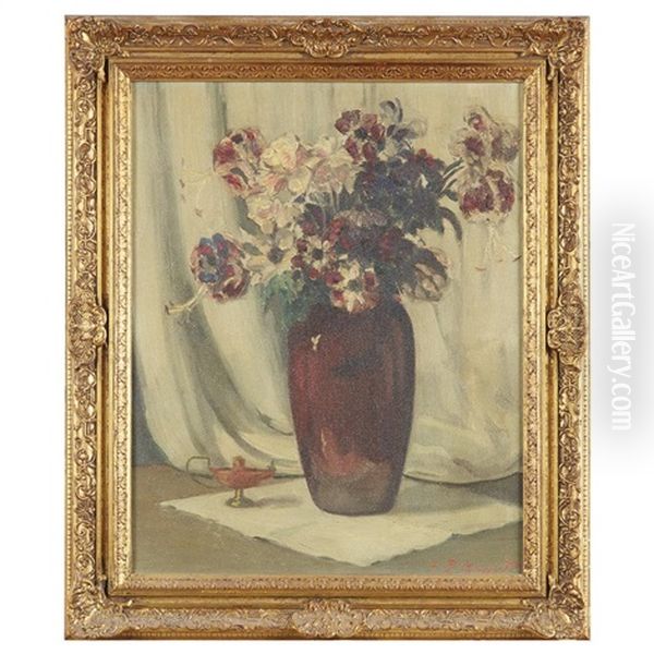 Mixed Flowers In A Vase - view 1