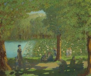 Summer Stroll In A Park Summer Stroll In A Park