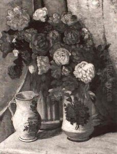 Still Life With Roses by Everett Lloyd Bryant