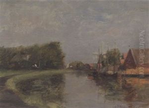 River Landscape, France