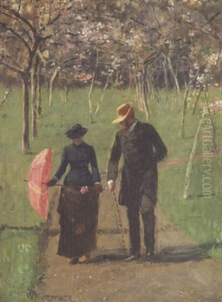 In The Orchard, Spring - view 1