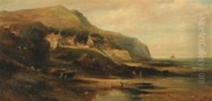 Quiet Summer Day At A Fishing Village by Olav Brysterp