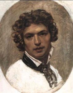 Study For A Self-portrait As A Young Man by Karl Pavlovich Bryullov