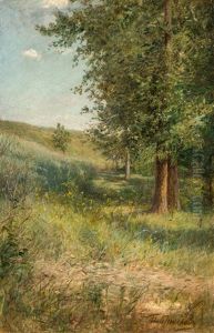 Wiesen- Und Waldlandschaft by Pavel Aleksandrovich Bryullov