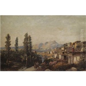 Crimean Landscape by Pavel Aleksandrovich Bryullov