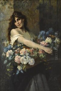 The Gipsy Flower Seller