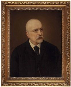 Portrat Von Landeshauptmannstellvertreter Dr. Anton Pusch by Josef Bueche