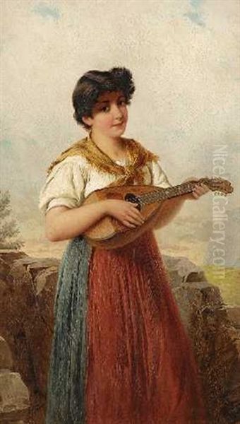 Mandolinespielerin - view 1