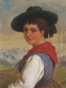 Bauerndirndl by Josef Bueche