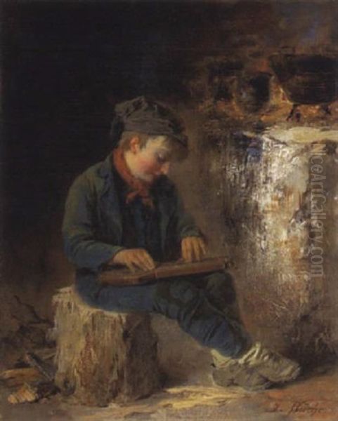 Der Kleine Zitherspieler - view 1