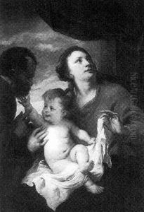 Hl. Familie by Josef Bueche