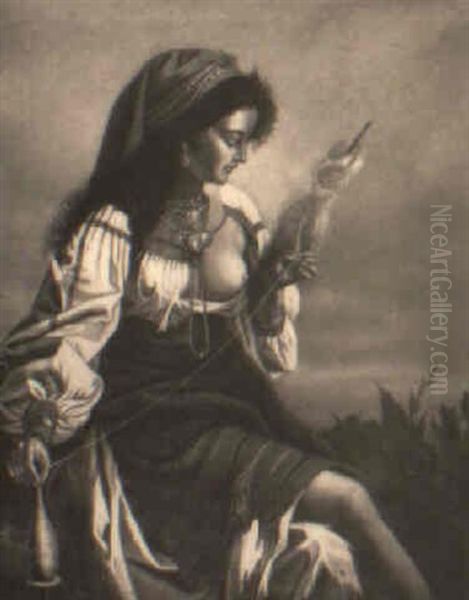 Gypsy Woman Spinning - view 1