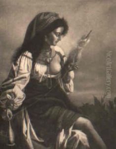 Gypsy Woman Spinning