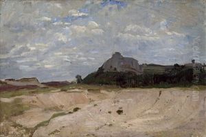 Landschaft Bei Weimar by Karl Buchholz