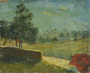 Willisauer Hugellandschaft by Frank Buchser