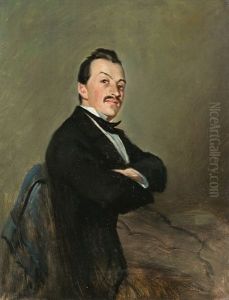 Bildnis Des Josef Egli; Bildnis Der Juliane
Egli, Geb. Rosli (2 Works)