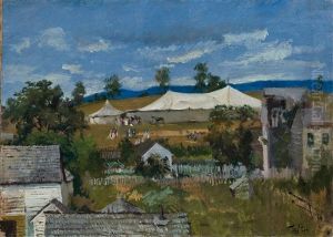 Zirkuszelt In Woodstock by Frank Buchser