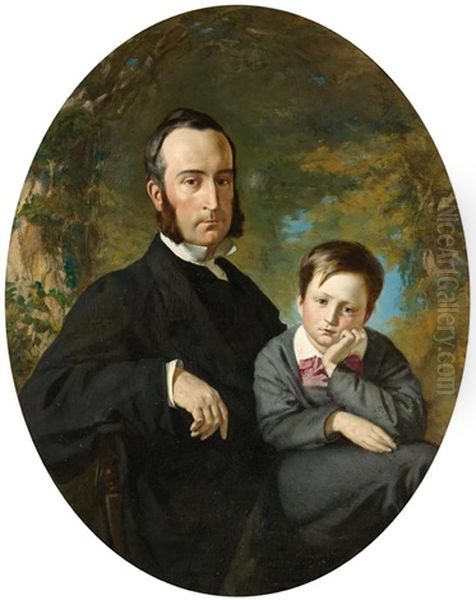 Vater Und Sohn- Thomas Hopewell Und Sein Sohn Timothy - view 1