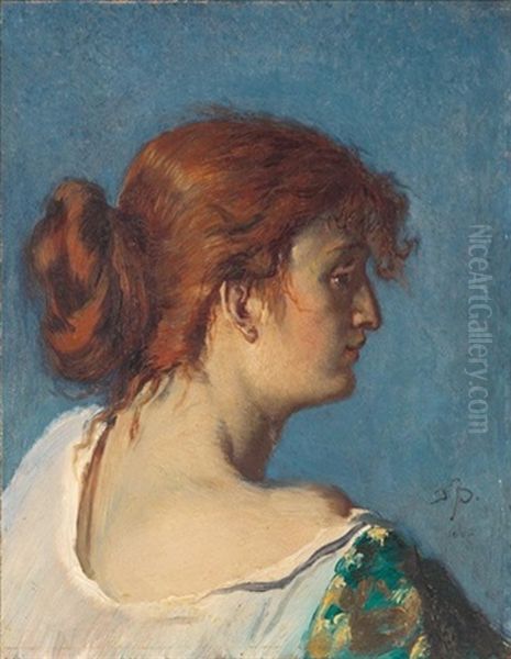 Madchen Mit Rotem Haar - view 1