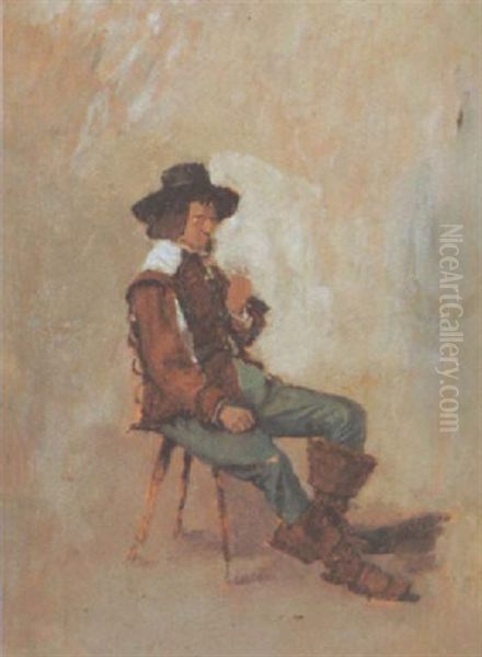 Studie Zu Einem Mann In Historischer Uniform - view 1