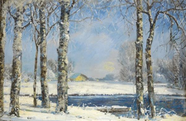 Winterlandschaft An Einem Sonnigen Tag - view 1